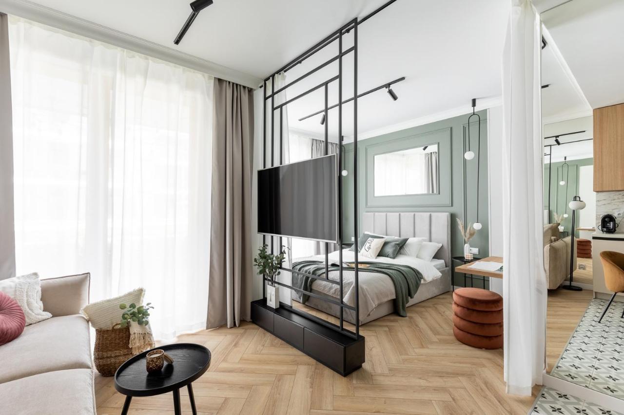 #1 Olive Apartment City Center Free Garage Krakau Buitenkant foto