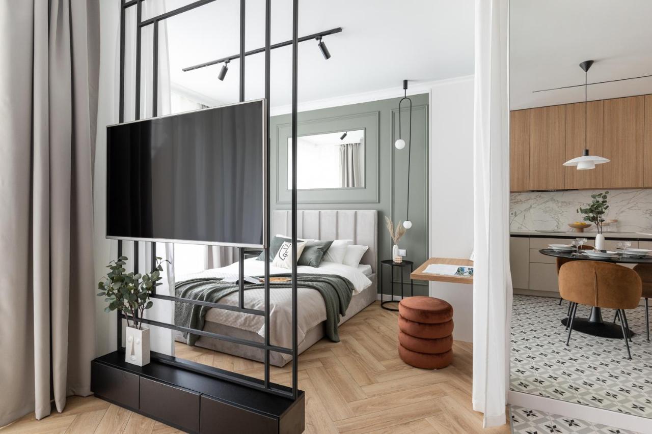 #1 Olive Apartment City Center Free Garage Krakau Buitenkant foto